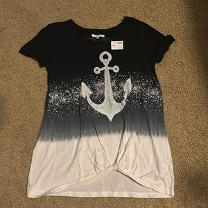 Ombré anchor shirt